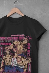 Jujutsu Kaisen Shirt Sukuna T-Shirt Gojo Itadori Megumi Top JJK Anime Unisex Tee