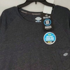 Dickies Cooling Shirt Mens 2XL XXL Blue Lightweight Work Long Sleeve UV 30 NWT