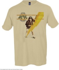AC/DC – AC/DC – High Voltage – T-Shirt – 2XL (Natural) [New ] Natural, XXL