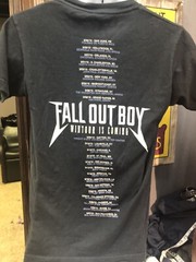 Fall Out Boy 2016 wintour is coming Black Small T-shirt