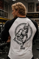 Iron Gods Hermes Gym Shirt Pump Cover Mens Gym Shirt Cardio Shirt Gym Outfit