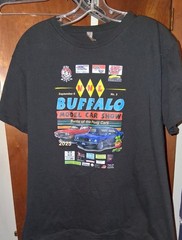 NNL Buffalo Model Car Show 2024 Commemorative Tee shirt Medium – 3X Large