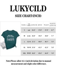 Gardening Shirts for Women Plant Lover Cute Gardener Tshirt Green Size Small