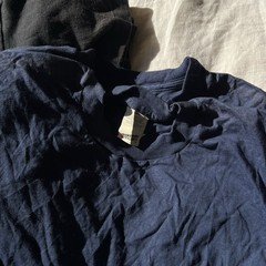 VTG Lot of 12 Screen Stars Blank 9Black 3Navy Small Single Stitch T-Shirts ‘80s