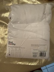 NWT Deal Worthy 3 Pack Crew Neck T-Shirts Cotton Blend White Size XL 46-48″