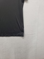 Uniqlo Airism Men T Shirt S Black Crew Neck Short Sleeve Stretch Pullover Casual