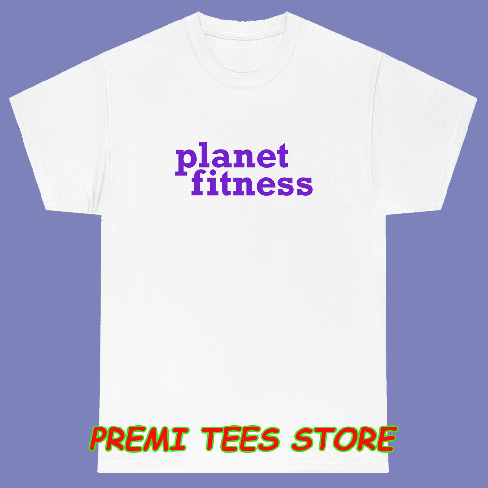 Planet Fitness Gym Men’s White Size S-3XL