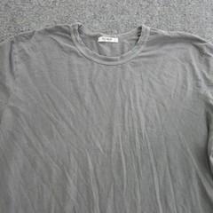 Buck Mason Shirt Mens Large Gray Short Sleeve Crewneck Tee Made USA Casual Top