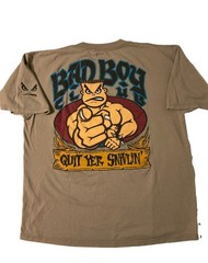 Vintage 90s Bad Boy Club Double Sided Cotton T Shirt Mens XL USA Made