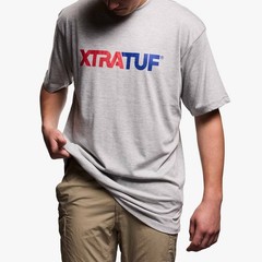 XTRATUF Men’s Short Sleeve Tee Heather Grey – XAT104, Heather Grey
