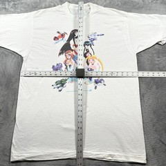 Vintage 1996 Battle Skipper Anime Comic Images T-Shirt Mens XL White Promo