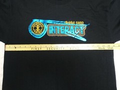 Interact Club District 5280 Rotary Club Los Angeles Charity T Shirt Large Black