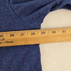 Carhartt Shirt Mens 2XL Blue K231 Long Sleeve Logo Original Fit Workwear Tee