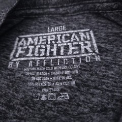 American Fighter by Affliction T Shirt Men’s Large Long Sleeve Graphic Print MMA