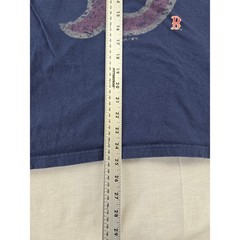 Majestic Boston Red Sox Navy Blue World Series Ticket Graphic T-Shirt Mens M