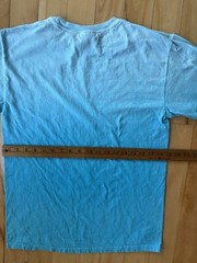 Vintage Y2K Seaworld Dolphin Nature Tie Dye T-Shirt Mens M Aquatic Shirt Blue