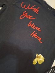 Travis Scott Astroworld Tour Merch Wish You Were Here Long Sleeve T-Shirt Size S