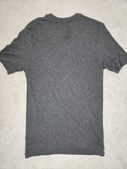 Nike shirt Airforce 1 mens Large short sleeve Gray red white blue usa