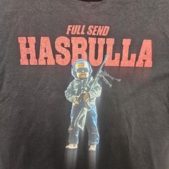 Full Send Hasbulla Graphic T Shirt Mens Large Black 100% Cotton Meme Tee