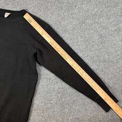 Bronson MFG Non Stock Thermal Shirt Mens 2XL Black Waffle Knit Heavy Cotton