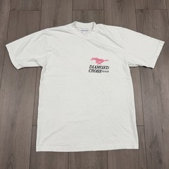 Diamond Cross Ranch T Shirt Md Cowboy Horse Rodeo Jackson Hole Wyoming White