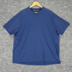 Adidas NHL T Shirt Men’s 3XL Blue Climalite Vented Athletic Crew Neck Tee Hockey