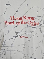 Vintage Dim Sum T-Shirt XL Hong Kong Pearl Of The Orient All Over Map Print AOP