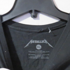 2010s Metallica T Shirt Adult Size 2XL Black Faded “And Justice for All” Band