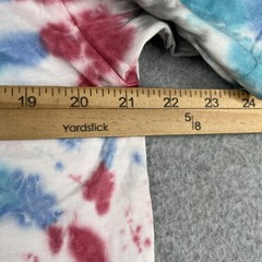 China Town Market Colorful Tie Dye T Shirt Mens Large Graphic Print Logo Casual