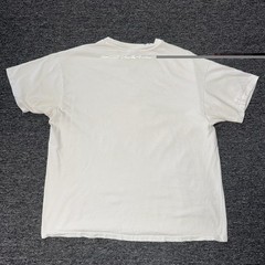 Vintage 90s White Funny Single Single Stitch Cat Funny Joke Art T-Shirt Sz XL