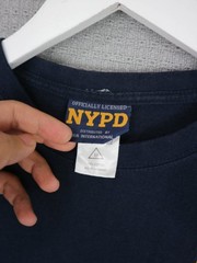 NYPD Police Department Vintage 2006 Tee Mens Medium