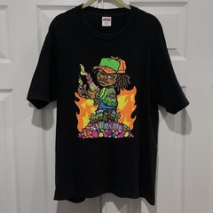 Supreme Molotov Kid Andy Howell Mens Tee Shirt Black SS19 Size Medium Pre Owned