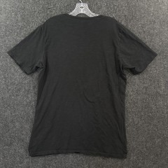 American Tall Slub Shirt Men’s Medium MT Black Solid Cotton Crewneck Tee Soft
