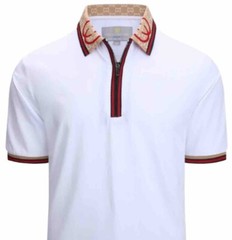 Men’s Luxurious Fine Cotton Polo Shirt,Italian Style,Stretch M to 3XL….A28.A
