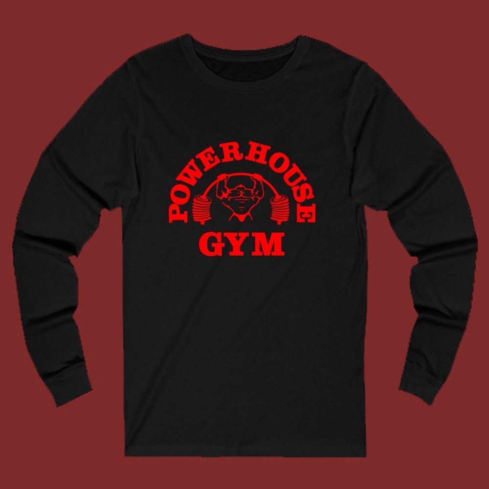 Powerhouse Gym Red Black Size S-2XL