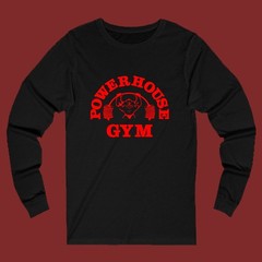 Powerhouse Gym Red Black Size S-2XL