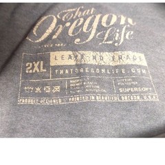 That Oregon Life T-Shirt Bundle Mens 2XL Gray Olive Green Mountain Graphic Tees