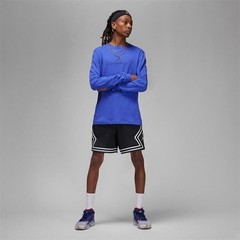 Men’s Air Jordan Breakfast Club Jumpman Long Sleeve T-Shirt-Lapis Blue- Sz Large