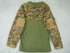 Rothco Mens Small Green Camo Tactical Long Sleeve T-Shirt