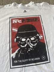 VTG Killzone 2 Playstation Promotional Shirt Graphic T XL Y2K PS3 Shirt 2009
