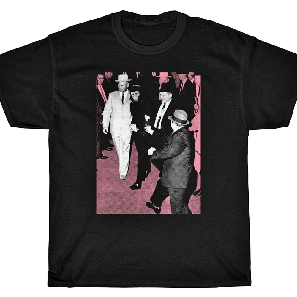 LEE HARVEY OSWALD APE T-Shirt – Planet JFK Ruby MASH UP