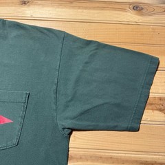 Vintage 90s Nautica Big Logo Streetwear Graphic Pocket T-Shirt USA Made Large