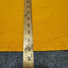 Volcom Shirt Mens Medium Yellow Cotton Tee Short Sleeve Stone Logo