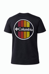 Columbia T-Shirt Black Medium Comfort Fit Outdoors, Camping RN117508