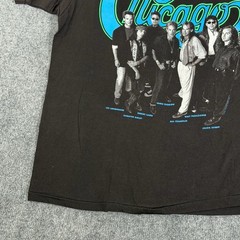 Vintage 90s Chicago Hearts In Trouble 1990 Tour T Shirt Music Band Tee Size XL
