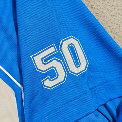 Snoopy Peanuts Football NFL Jersey Shirt Mens XL Blue Charlie Brown 50 NWT