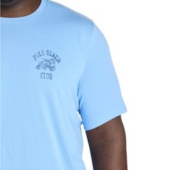 Polo Ralph Lauren Polo Beach Club Crew Neck Shirt Men’s Size Medium Stretch Blue