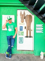 Mens I Always Carry A Little Pot With Me T Shirt Funny Saint Patricks Day Tee