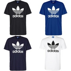 Adidas Men’s T-Shirt Trefoil Logo Design Classic Graphic Short Sleeve Shirt