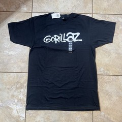 Gorillaz Plastic Beach Album Stranded T-Shirt 2-Sided LARGE New With Tags